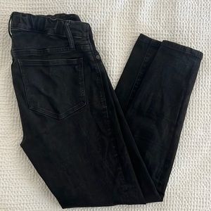Madewell maternity black skinny jeans